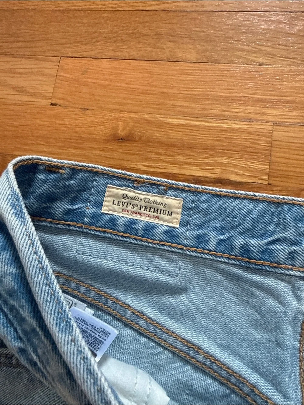 Levi’s Classic Light Blue Denim Men’s Shorts